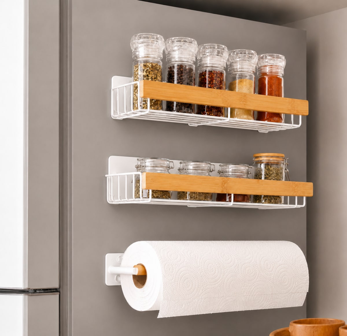 Magnetic Spice Rack 32cm - default