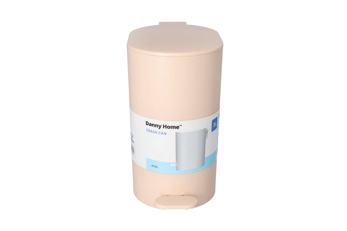 Pedal Trash Can 3L 23.6cm - default