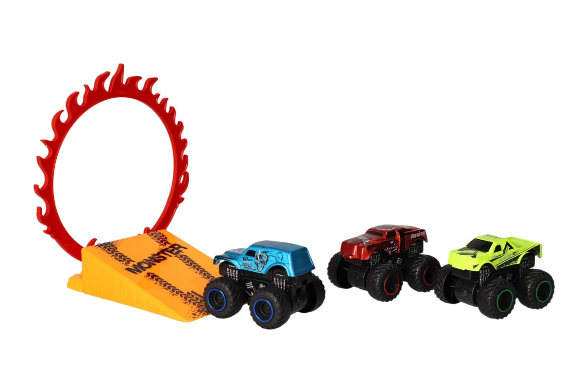 Mini Monster Trucks Toy Set  - default