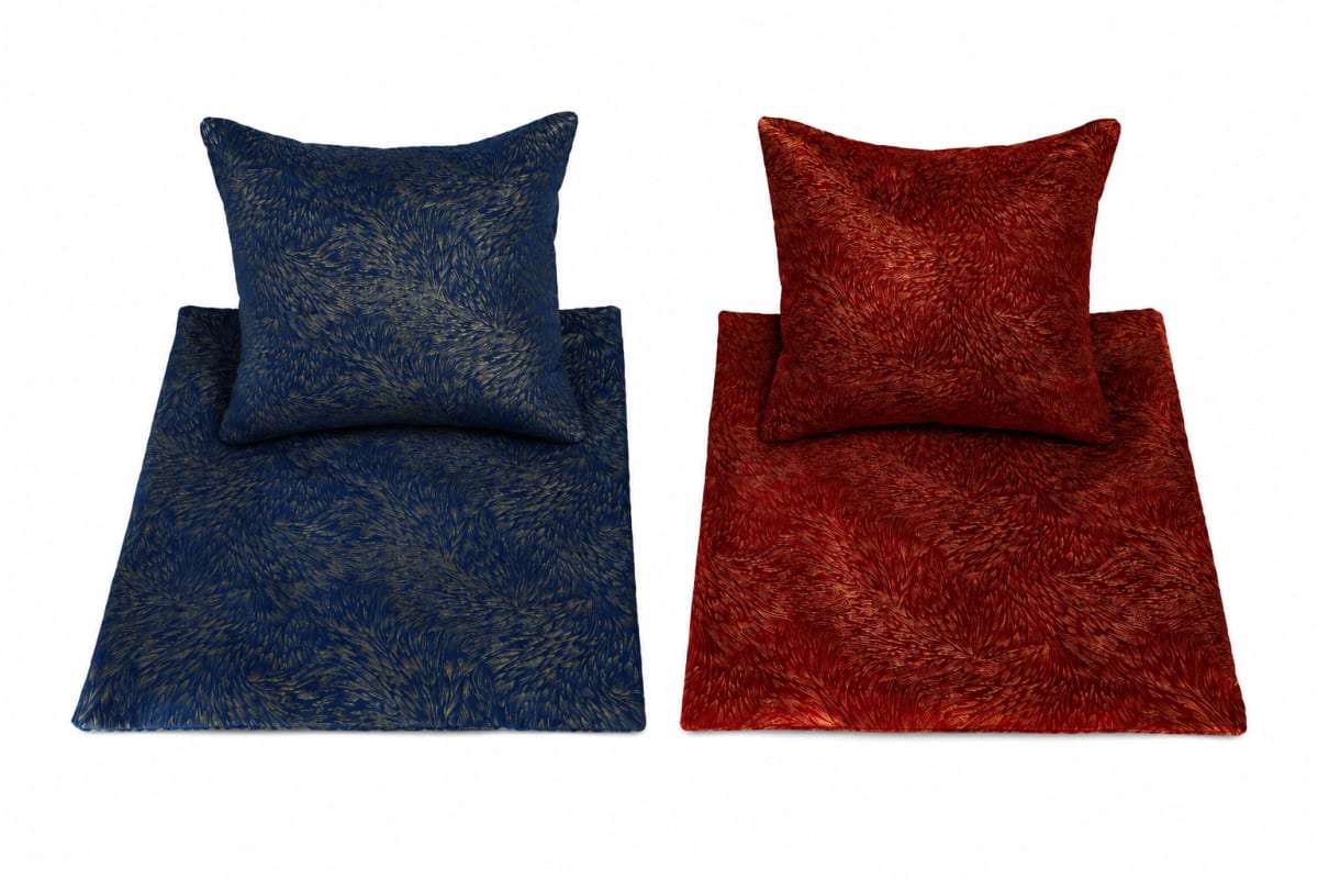 Corduroy Fabric Pillowcase Cover 2pcs 45cm  - default
