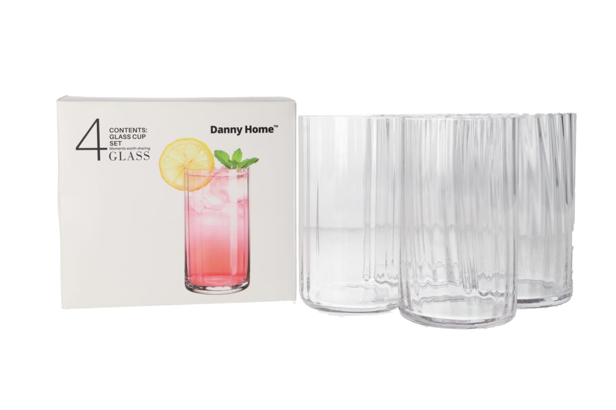 Tumbler Cocktail Glass Set 4pcs 520ml  - default