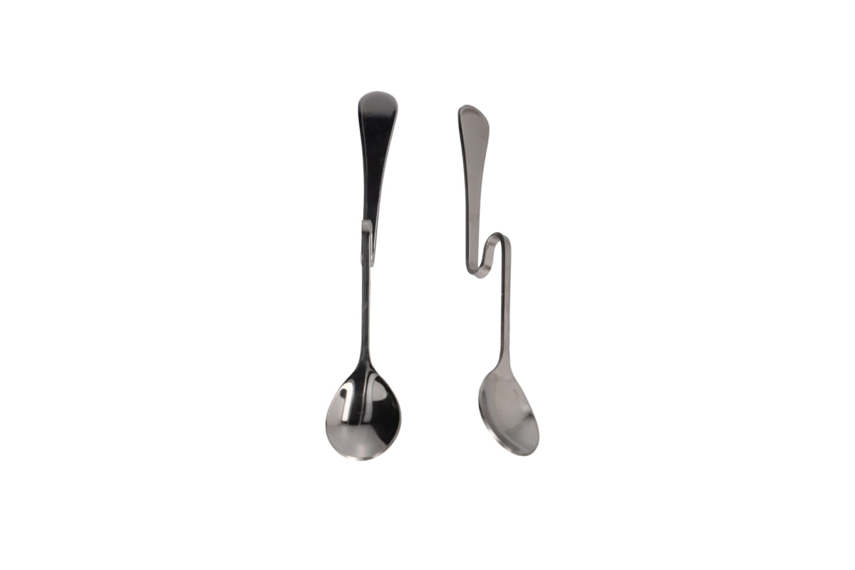 Stainless Steel Hanging Spoon 2pcs 16.7cm - default