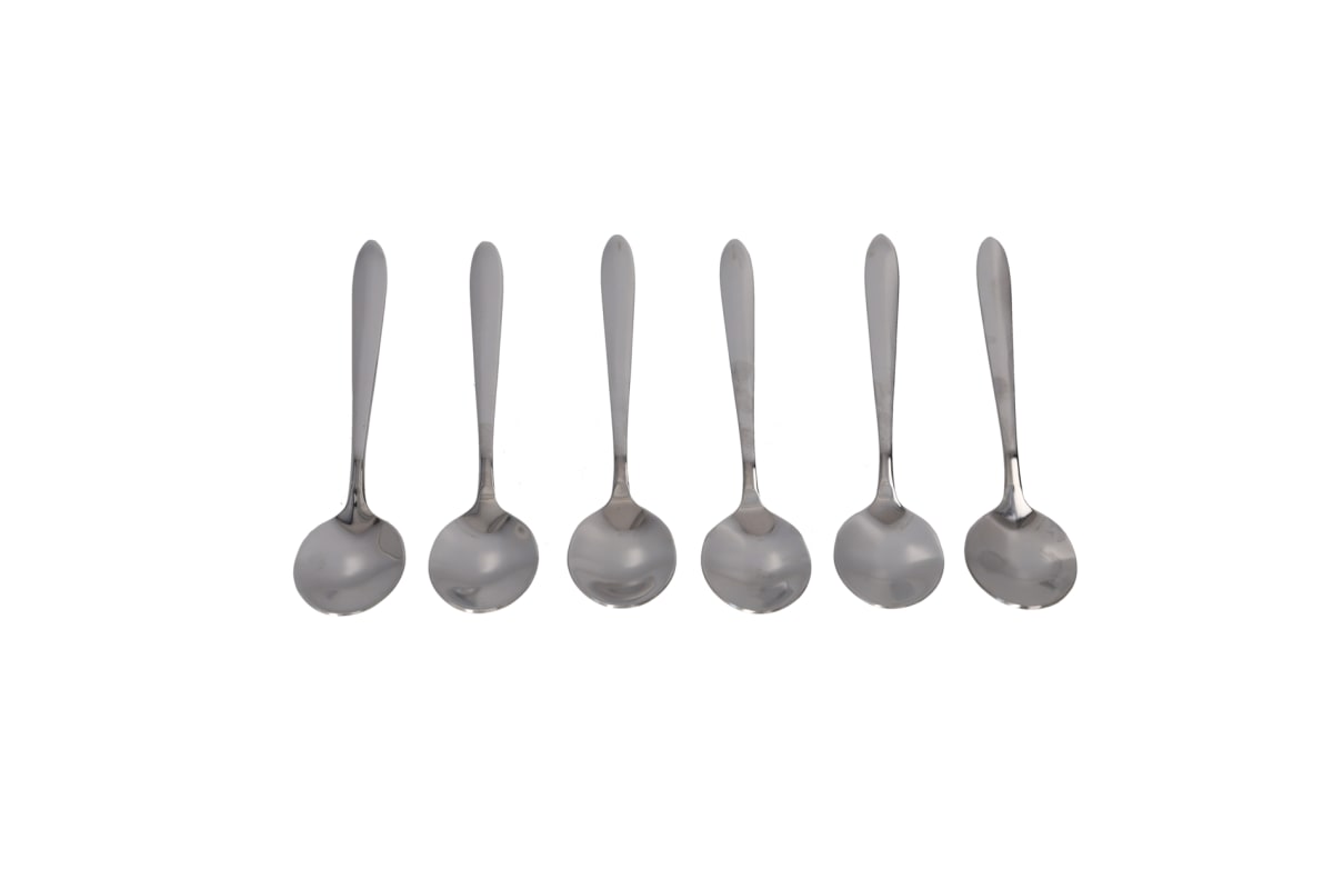Silver Teas Spoon 6Pcs 15cm - default