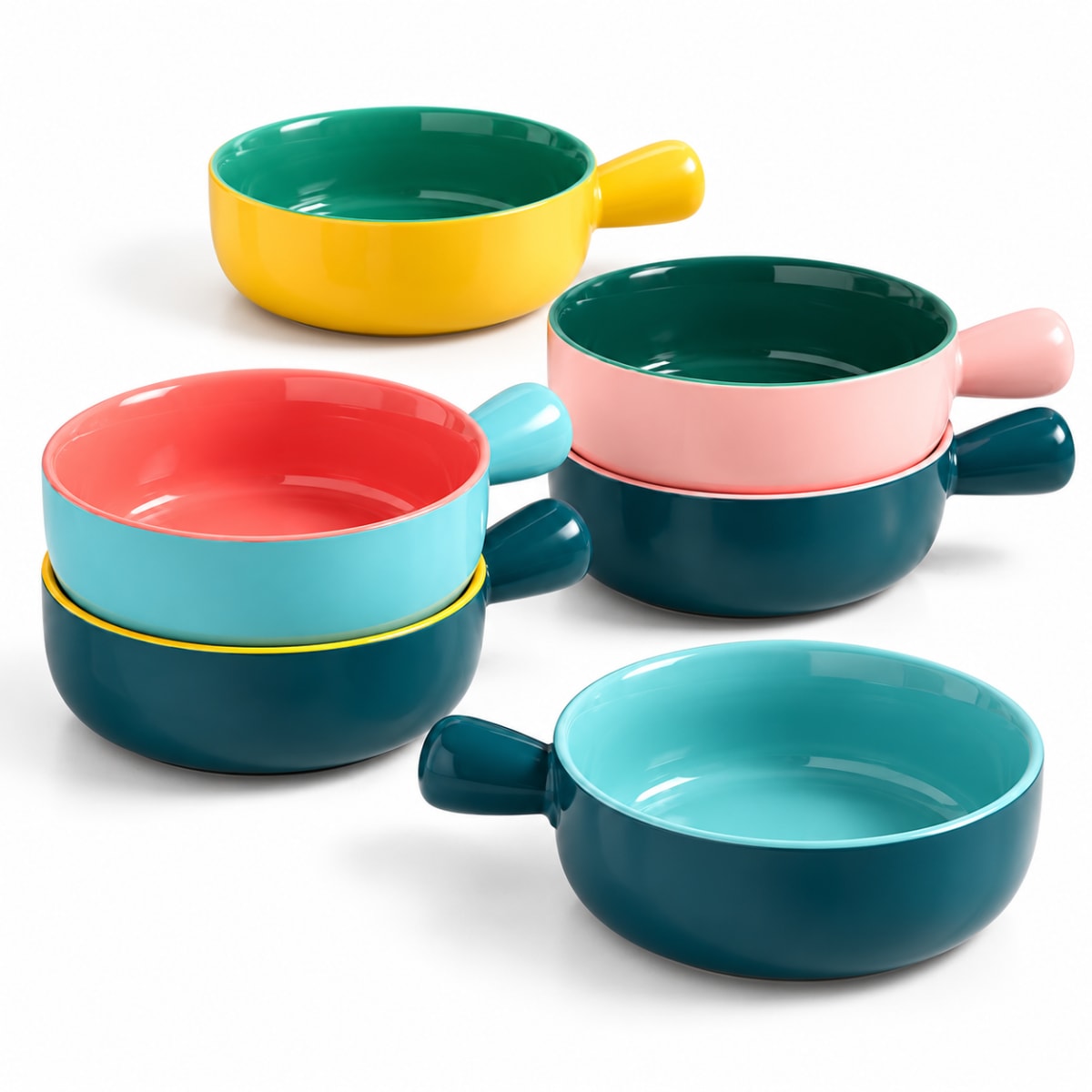 Serving Dish with Handle 6pcs 20.8cm - default