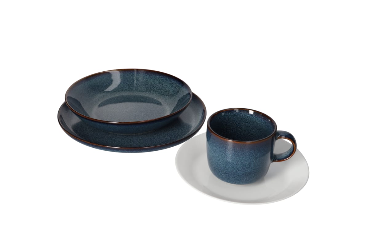 Reactive Glaze Dinnerware Set 24pcs - default