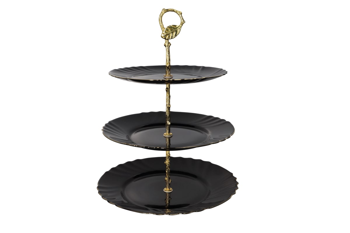 3 Tier Cake Stand 33cm - default