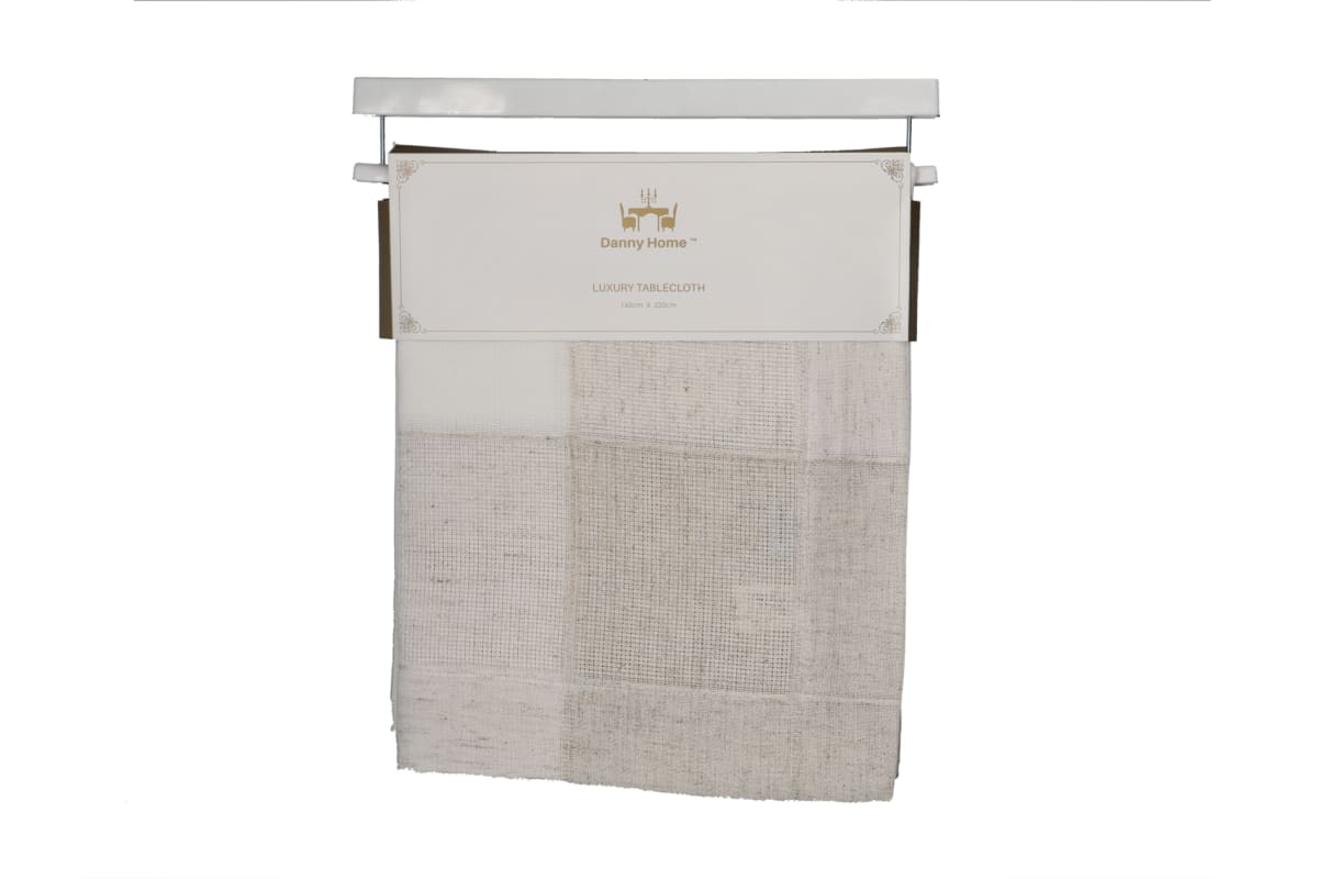 Chanvre &amp; Polyester Tablecloth 220cm - default