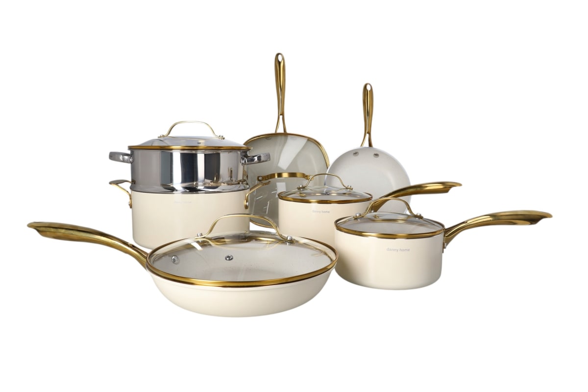 Cookware Pots Set with Lids 12pcs | Danny Home