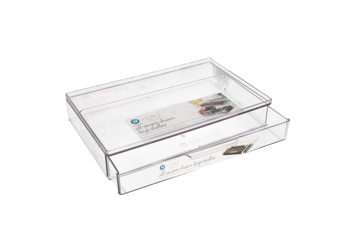 Plastic Shallow Drawer Organizer 5.1cm - default
