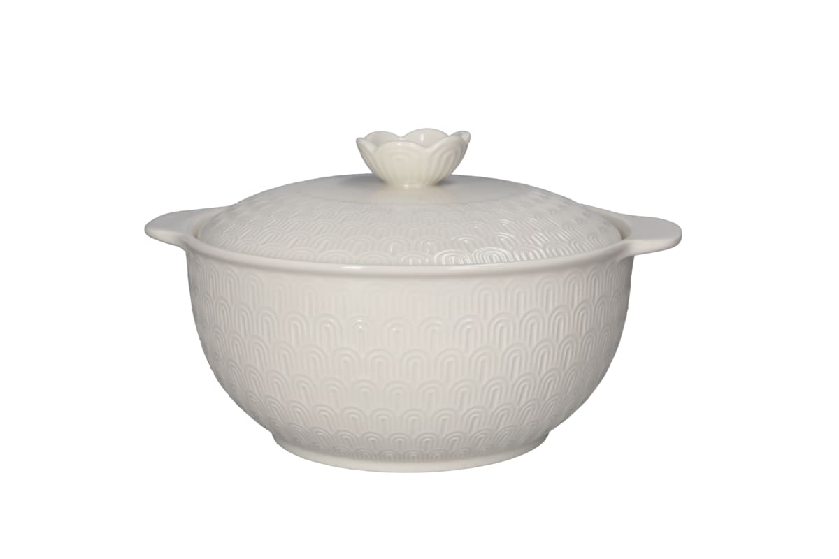 Porcelain Casserole Pot 10inch - default