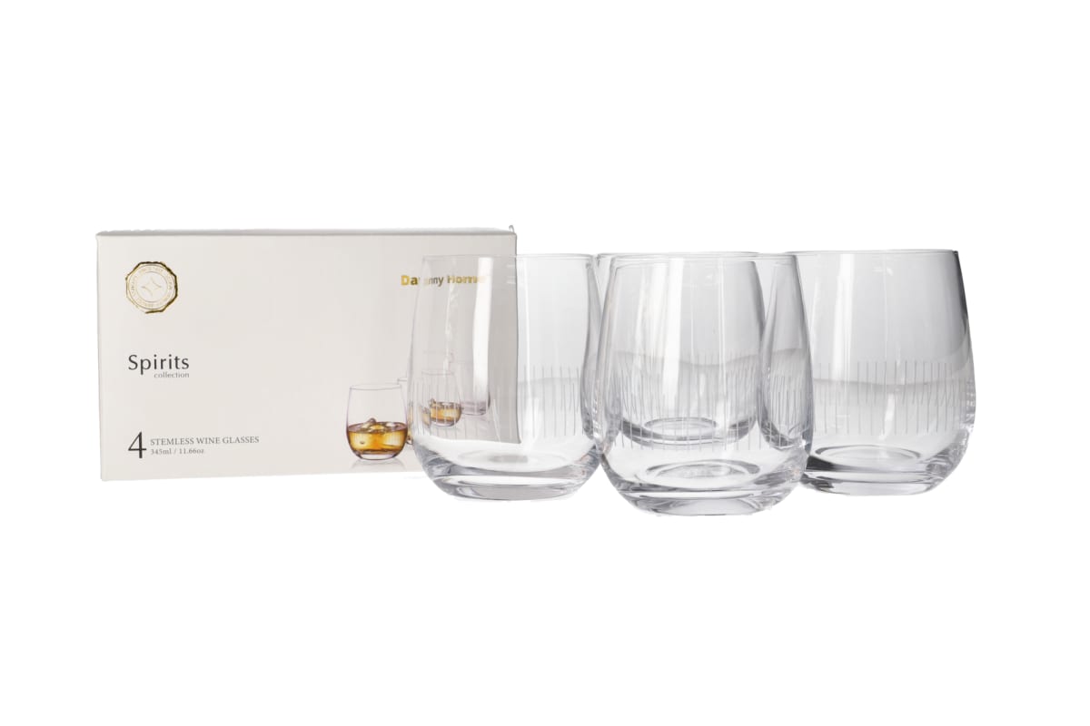 Tumbler Glass 345ml, 4 pcs - default