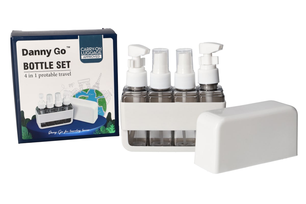 Toiletry Travel Bottle Set 5Pcs - default
