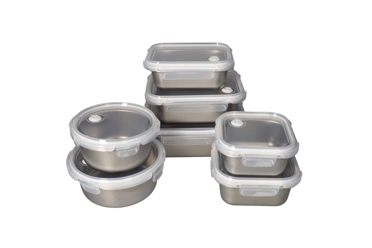 Stainless Steel Lunch Box 1700ml  - default