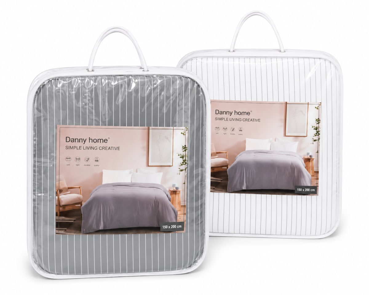 Striped Cooling Comforter 220cm - default