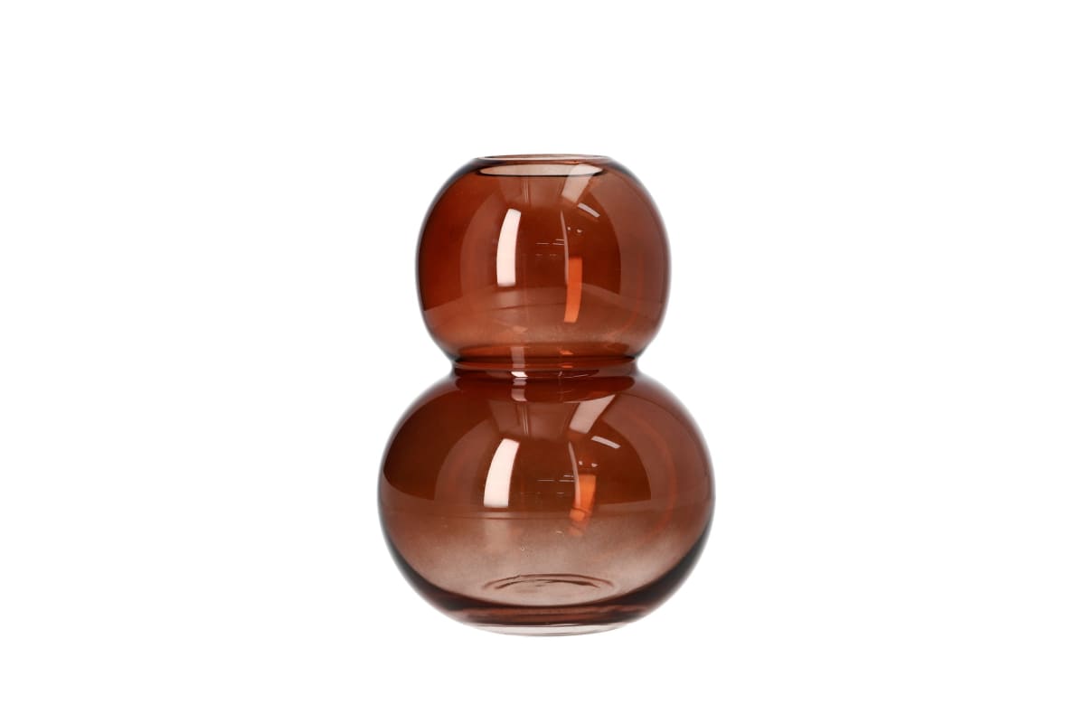 Glass Plant Vase 18cm  - default