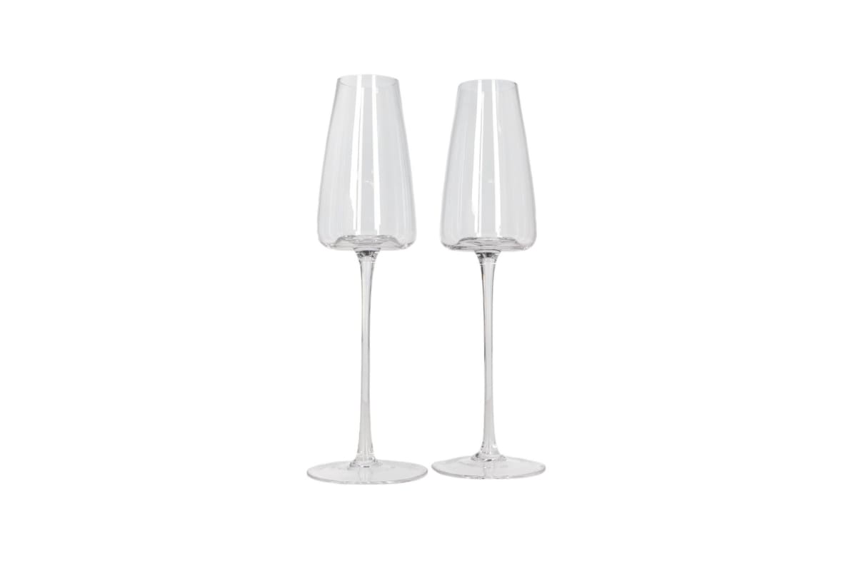 Champagne Flute Glasses Set 2pcs 27cm - default
