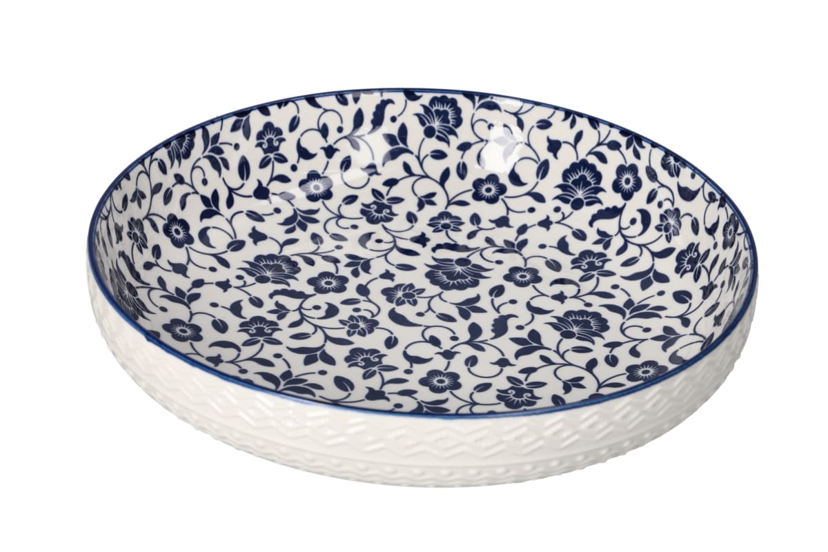 Floral Design Salad Bowl 31cm - default