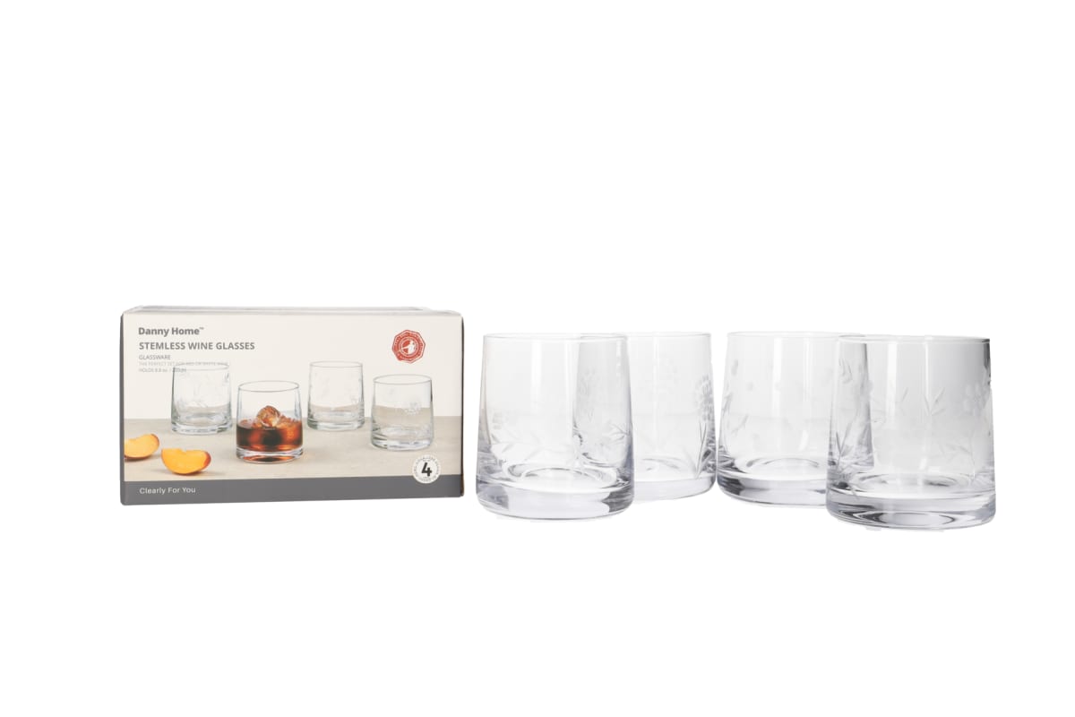 White Wine Short Glasses 4pcs 250ml - default