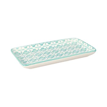 Bohemian Ceramic Serving Platter 20cm