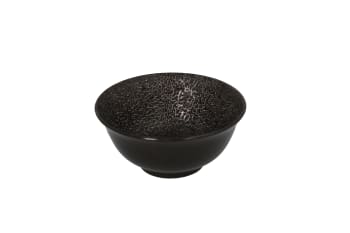 Embossed Black 12.3cm Bowl