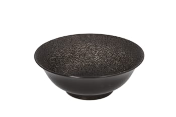 Embossed Black Salad Bowl 8 Inch - default