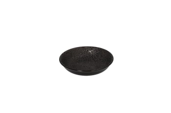 Embossed Round Black Sauce Bowl 10cm