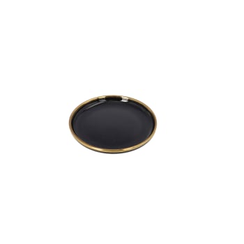 Black Side Plate 18.8cm