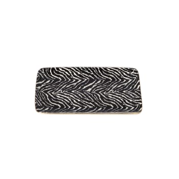 Zebra Print Serving Platter 21cm - default