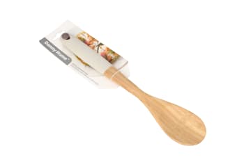 Blue Beach Wood Spatula 