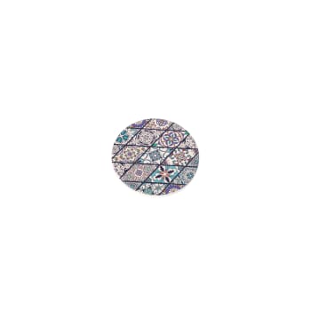 Round Porcelain Printed Coaster 10cm