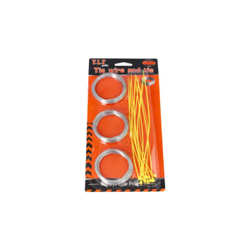 Stainless Steel Wire Plus Cable Ties Set - default