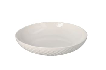 Checkerboard Deep Plate 22cm