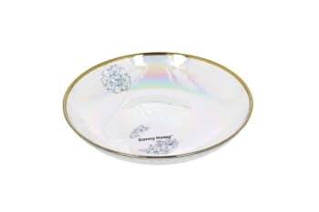 Golden Rim Deep Plate 21.3cm - default