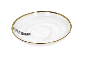 Marble Deep Plate 8.75 Inch