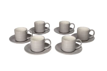  Expresso Cups &amp; Saucer 12pcs 80ml   - default