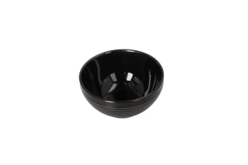 Black  Lined Bowl 12cm