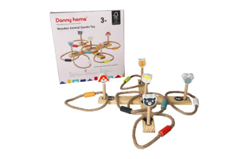 Wooden Animal Quoits Toy - default