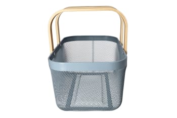 Mesh Stainless Steel Storage Basket 40cm