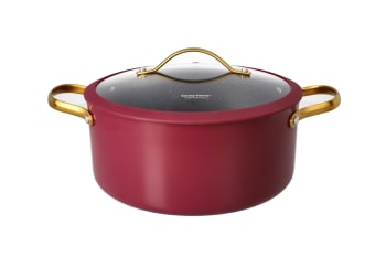 4.5L Non-Stick Casserole Pot With Lid 24cm