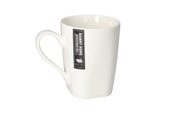 White Ceramic Coffee Mug 12cm