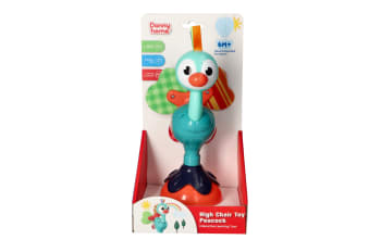 High Chair Peacock Baby Toy