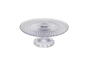 Glass Cake Stand 22.5cm - default