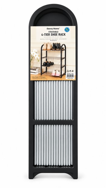 4-Tier Shoe Rack 64.5cm - default