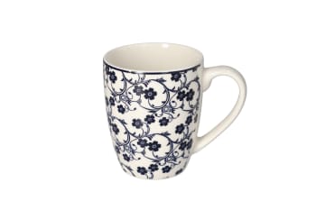 Floral Porcelain Coffee Mug 400ml - default