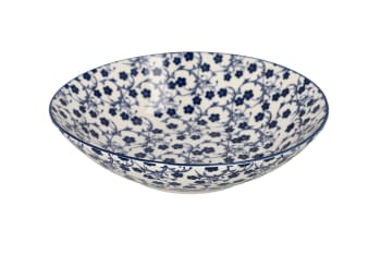 Floral Design Pasta Bowl 23.4cm