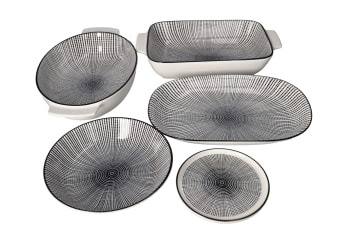 Ceramic Serving Oval Platter 30.9cm  - default