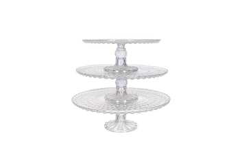  Glass Cake Stand 29.5cm