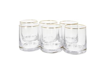 Short Glasses 6Pcs 280ml - default