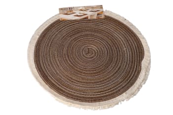 Jute Wool Placemat Set 2pcs 38.7cm - default