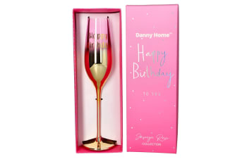 Happy Birthday Champagne Glass